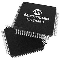 Microchip Technology KSZ8463MLI-TR ເອເທີເນດ ສະວິດ IEEE 1588 3-port 10/100 Switch