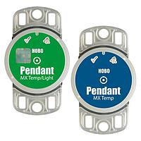 OMEGA MX2202 HOBO MX Pendant Bluetooth ບັນທຶກຂໍ້ມູນກັນນ້ຳ (50 °C, Mount on Flat Surface, Insert the tie wraps)