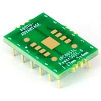 Chip Quik IPC0051C ອາແດບເຕີ PowerSOIC-8 ເປັນ DIP-12 SMT Adapter (1.27 mm pitch, 5.0 x 4.0 mm) Compact Series