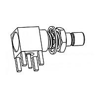 Amphenol RF 903-731J-51A ຕິດຕໍ່ PCB ຜູ້ຍິງ ມຸມຂວາ ປະຕູຫຼັງ PCB