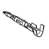 Aptiv 12124582-MR ຂໍ້ຕໍ່ TERM W/P M SN PLTD SLD