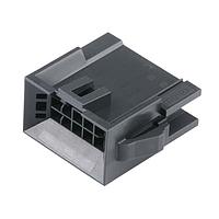 Molex 224556-1210 ປລັກ Nano-Fit BMI Plug Housing TPA Capable 2.50P 2R 10 CKT BLK Panel Mount