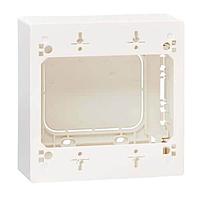 Tripp Lite N080-SMB2-WH ກະເປົາສາຍໄຟຟ້າ & ທາງຜ່ານ DOUBLGANG SURFMNT BOX, ສີຂາວ