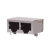 Kycon GSGX-NS-2-88-4.57 ກຸ່ມ 2 ພອດ R/A 8P8C SHLD 4.57 ຊ່ອງ ດຳ