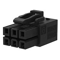 Molex 212514-1010 ກອງສາຍ Wire Housings MiniFitMax 10CKT Recpt HSG DR GW ດຳ
