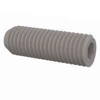 Essentra Components 012528T075 ຊຸດສະກຣູ Set Screw, ຫົວບໍ່ Socket, ກະດູກ 1/4-28, ຄວາມຍາວ 3/4