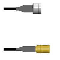 Amphenol Custom Cable Q-2I03W0003011i ສາຍສະບັບ RF N-SP/SMB-SP G174 11I