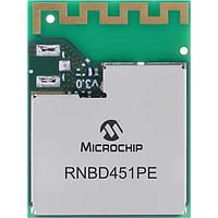Microchip Technology RNBD451PE-I110 ອາເດັດເຕີ USB Bluetooth LE 5.2 RN Module, ອະນເທນາ PCB