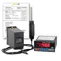 PCE SLT-ICA ເຄື່ອງວັດແທກລະດັບສຽງ (30~130 dB; ISO Calibration Certificate)