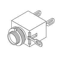 Kobiconn 161-3402-L ຕໍ່ຕັ້ງໂທລະສັບ PHONE 3.5MM STEREO