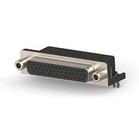 AMP Connectors - TE Connectivity 2311770-1 ຕໍ່ຕໍ່ D-Sub ຄວາມໜາແບບ AMPL REC 44PTHREADED