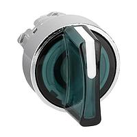 SCHNEIDER ZB4BK1733 ປຸ່ມຄວບຄຸມ 3POS ILLUM SPRING RET SELECTOR ສີຂຽວ L