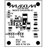 Analog Devices MAX1676EVKIT ຊຸດທົດລອງຕົວຄວບຄຸມແຮງໂຮງແຟງ - ຕົວຄວບຄຸມແຮງໂຮງແຟງປ່ຽນແປງ MAX1676 (ປະສິດຕິພາບສູງ, ພະລັງງານຕ່ຳ)