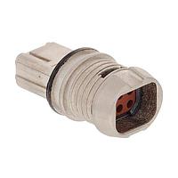 DEUTSCH - TE Connectivity D369-MR66-NS0 ຕົວເຊື່ອມຕໍ່ 6 ທາງ ປົກກັນສະເຫຼີມ REC ບໍ່ມີຂໍ້ຕິດ, SKT