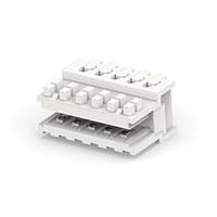 AMP Connectors - TE Connectivity 1-966194-5 ຮອງສະໜອງສາຍແລະຮອງສາຍ 11X5P FEDERLEIS 2,5