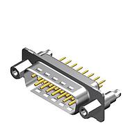 Molex / FCT 173109-1253 ມາດຕະຖານຄວາມໜາແຮງ FCT DSUB STR PC PLG 15 PN W/SNAPIN