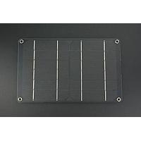 DFRobot FIT0601 ແຜ່ນໂພລາເຊຍເຄຣດຄຣິດ Monocrystalline Solar Panel (5V 1A)