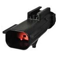 Aptiv 54200215 ຕົວເຊື່ອມ 2 ທາງ ຜູ້ຊາຍ APEX 2.8 ປິດກັນນ້ຳ ສີດຳ CONN