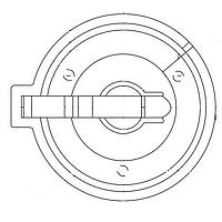 Eagle Plastic Devices 122-3224-GR ຖານຖືຖານແບດເຕີຣີ 24.5 mm CR2477 COIN CELL HL