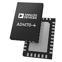 Analog Devices AD4170-4BCPZ ຕົວແປສັນຍາສະຕິດຈາກອນາລອກເປັນດິຈິຕອນ DC ຫາ 50kHz ກວ້າງແຊ້ມຂໍ້ມູນຂາວເຂົ້າ 4/8 Ch S-? ADC PGA