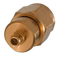 Johnson / Cinch Connectivity Solutions 134-1019-161 ຕົວແປງ RF - ລະຫວ່າງຊຸດ SMA PLG/MMCX PLG GLD
