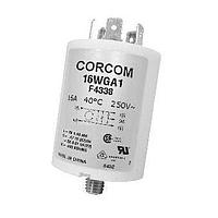 Corcom - TE Connectivity 16WGE7 ຕົວກັນສະຫນັບສະຫນູນເສັ້ນສະໄໝ Power Line Filters 16a .20mA @250v 50Hz ມີຕົວເຊື່ອມ RAST Connector