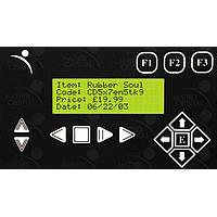 Matrix Orbital BLK204A-BK-USB-GW ຊອງໃສ່ PC Bay, ຕົວອັກສອນ LCD ສີຟ້າເບີງຂໍ້ຄວາມ L.Blu Txt G/W B/G Key ມີຂາກດຳ