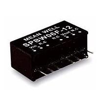 MEAN WELL DPBW06G-12 ອິສເອລເທດ 18-75Vin +/-12Vout +/-250mA SIP Reg Iso