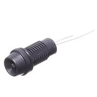 Amphenol LTW L08-01RAAS-PR7001 ຕົວບອກສະແດງ LED ຕິດຕູ້ບົວ ແດງ, ພລາສຕິກ DC 4V