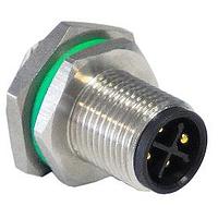 Bulgin PXMBNI12FPF17AFLM16001 ສາຍກົງ M12 A-coding 17 ຂາຍຜູ້ຍິງ Panel M