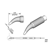 JBC C210004 ຫົວປາກບວດ (conical, Ø 0.7 mm, (L) 5.5 mm)