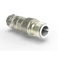 AMP Connectors - TE Connectivity 1-2312527-2 ສາຍຕົວຜູ້ຊາຍ Straight M12 A-CODED M-5 CABL CRIMP MALE 5.5-9mm