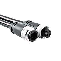 Amphenol SINE Systems P28984-M1 ສາຍພະລັງ AC DBL ENDED CBL TRUNK 3POLE SINGLEKEY 1M