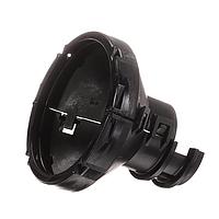 AMP Connectors - TE Connectivity 1394089-1 ກອງປົກກັນປະກອບສໍເກດ 180D PBT ສີດຳ ປົກກັນ - ທາງອອກສາຍສະເພາະ