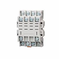 Carlo Gavazzi ZPY14A ປຸ່ມຕິດຕໍ່ Relay ແລະ ປຸ່ມຕິດຕໍ່ Hardware ສໍາລັບ RPY Industrial Electromechanical Relays, 14 ຂາຍ, 4PDT (4 Change Over contact), 10A, ເກັບດ້ວຍການສະແກຣວ