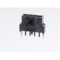 Molex 105311-1304 Shrouded NanoFit Hdr Vrt 4Ckt SR SldrClip Blk 30Au