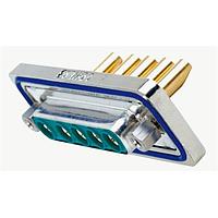 Amphenol CONEC 602W2CPXX68E20X ຕົວເຊື່ອມຕໍ່ Mixed Contact D-Sub 2W2C M PC TAIL WTR RES 20A POWER 4-40 R.SPCR/CLIP