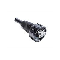 Amphenol LTW RCP-5SBMMM-SLM7B11 Cat 5e RJ, ຂະໜາດກາງ, ເຄື່ອງປະກອບພາສຕິກ, 1.5A, Cat 5e, ຕົວຕົວຕົວ, ການດຶງດື່ມດ້ວຍການສະກັດ, ການປົກຄຸມດ້ວຍການປົກຄຸມ, ຄວາມຍາວ 11000mm, IP67 ການຕໍ່ຕົວ