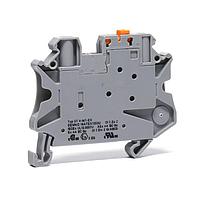 PHOENIX CONTACT 3046141 ບລັອກຕ່າງຕິດຕໍ່ມີມີດ Knife Disconnect Terminal Block UT 4-MT-EX 26-10AWG 500V 16A