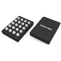 Richtek RT4539WSC ຕົວຄວບຄຸມແຮງແສງໄຟຟ້າ 36V ປະສິດທິພາບສູງ ເຄື່ອງແປງເພີ່ມກຳລັງດ້ວຍການຄວບຄຸມ I2C ຄວບຄຸມຜູ້ຂັບໄຟ LED 6-CH