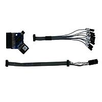 Microchip Technology ATATMEL-ICE-ADPT ບອດຕໍ່ຂໍ້ມູນ Adapter Boards 10-lead squid cable flat cble/adptr brd
