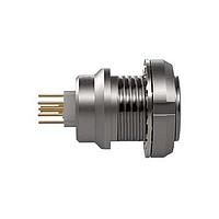LEMO EAG.1B.512.CTN ຕົວເຊື່ອມຕໍ່ FIXED RECEPTACLE, FEMALE PCB, 30-26AWG, BRASS, IP50