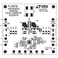 Analog Devices DC2067A ບົດຄວບຄຸມແຮງດັບໄຟຟ້າ - ບົດຄວບຄຸມສະຫວັດດັບ LT8710EFE ແຜງທົດສອບການກັບຄືນ - 4.5V