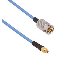 Amphenol SV Microwave FQSMPM-047-FSSMPS-180 ສາຍສັ້ນ RF SMPM F QB ເຖິງ SMPS Straight F 18" Cable