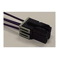 Molex 151183-2406 Wire to Board CP6.5 SE PGTL HRN W/ RETNER 0.7M 4CKT BLK