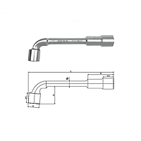 Yato YT-1632 L-type socket wrench 12mm