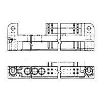AMP Connectors - TE Connectivity 534168-2 ກອງຫົວຂໍ້ສະແດງແລະກອງສາຍສົດ BOX PIN HDR 110 POS 075 CL