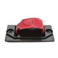 Essentra Components FTH-RKW-1A ຂາຍຢືບສາຍສະຫນັບ Cbl Tie Holder, adhesive mount, ສີດຳ, 1" x 2.5"
