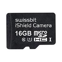 Swissbit SFSD016GN3PM1TO-I-LF-010-SW3 ບັດ MicroSD ອຸດສາຫະກຳ ບັດ microSD PS-45u iShield ກ້ອງ, 16 GB, MLC Flash, -40C ຫາ +85C
