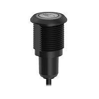 Banner Engineering S22AMTFGRC Base S22 Pro Touch Series: 2-color RGB Touch Sensor-FDA; Voltage: 10-30 V dc; Housing: Copolyester; IP67 IP69K; Input/Output: Bimodal, NO, Momentary; Colors: ສີຂຽວ ສີແດງ; 2 m (6 ft) ສາຍສົນທະນາລວມ